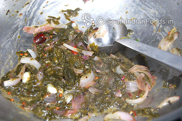 Add 4 tbsp of water then cook till soft